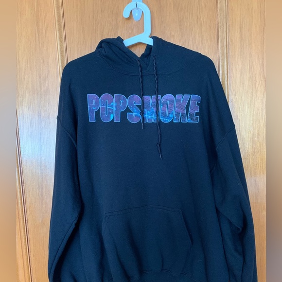 Pop smoke X Vlone hoodie size Large - Picture 1 of 2